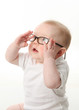 © blessings - Baby wearing eyeglasses