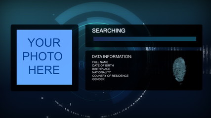 Computer interface -  People database
