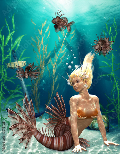 Fototapeta dla dzieci mermaid 3