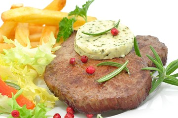 Wall Mural - Lecker!, Steak