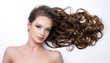 © Valua Vitaly - Sexy attractive young woman with beautiful long hair