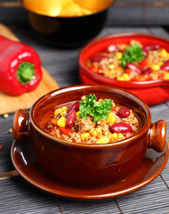 Wall Mural - Chilli con carne