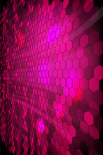 Shiny Purple Mosaic Background - Vector File