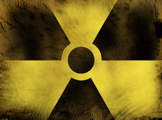 Radioactive sign