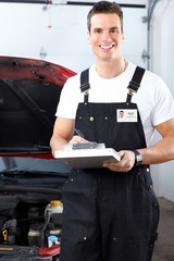 Poster - auto mechanic