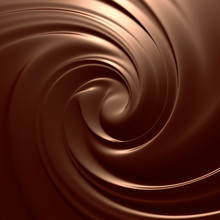 Astonishing Chocolate Swirl. Backgrounds Series.
