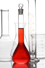 Wall Mural - laboratory glassware