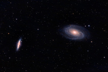 Wall Mural - M81 and M82 galaxies in Ursa Major