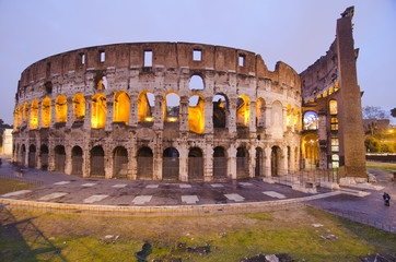 Poster - Colosseum at Night, Rome