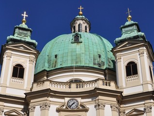 Wall Mural - Vienna sightseeing: St. Peter´s Church