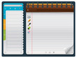 © Taras Livyy - Vector notepad template (horizontal)
