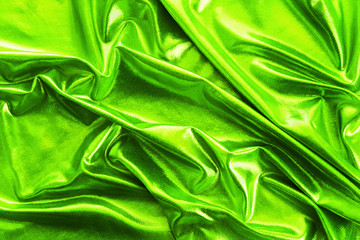 Wall Mural - Elegant soft green satin texture