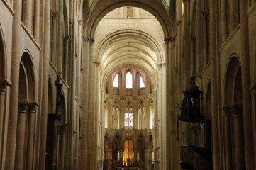 Wall Mural - abbaye aux Hommes à Caen en Normandie