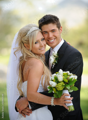 Naklejka dekoracyjna Bride and Groom