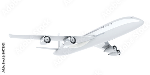 Foto-Leinwand ohne Rahmen - Flugzeug (von Spectral-Design)