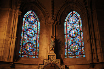 Wall Mural - abbaye aux Hommes à Caen en Normandie