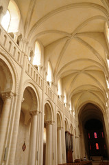 Wall Mural - abbaye aux Dames à Caen en Normandie