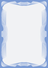 Aufkleber - Guilloche vector frame