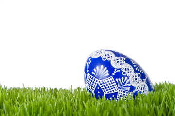 Sticker - easter egg in grass