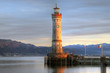 Lindau lighthouse, Bavaria, Germany