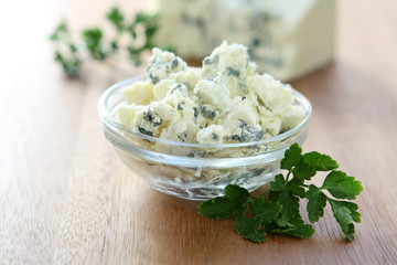 Wall Mural - Blue Cheese Crumbles