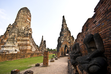 Wall Mural - Wat Chaiwattanaram