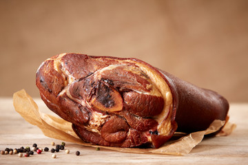 Poster - smoked pork leg