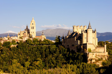 Fototapete - Segovia, Castile and Leon, Spain