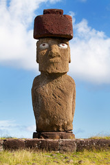 Moai at easter island