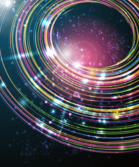 Poster - Abstract circle background.