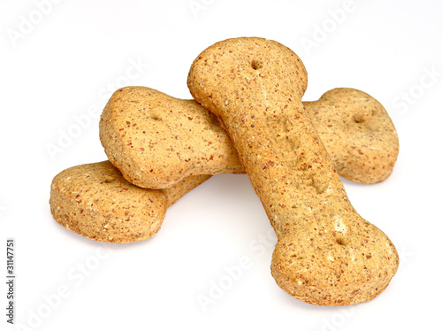 bone shaped dog biscuits