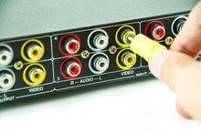 RCA Cable With Audio And Video Inputs