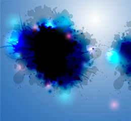 Aufkleber - Ink background