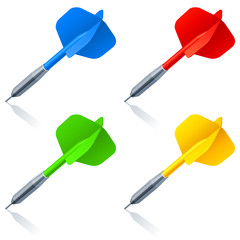 color darts.