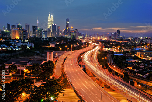 Kuala Lumpur is the capital city of Malaysia. Poster