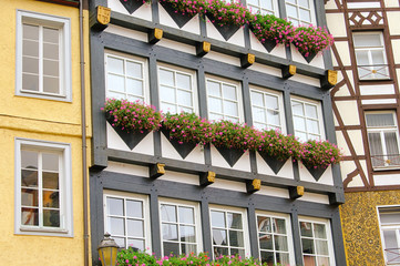 Wall Mural - Cochem Fachwerkhaus - Cochem half-timbered house 02