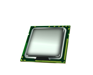 Wall Mural - microprocessor