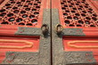 royal dragon palace door of Forbidden City in Beijing