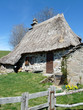 Maison avec toit de chaume, Cantal