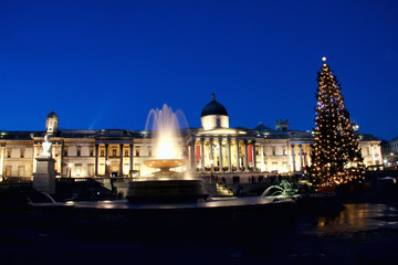 Fototapete - Trafalgar Square in London