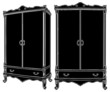 Cupboard Dresser Vector 03
