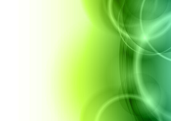 green background