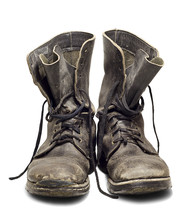 Old Military Boots