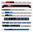 © leremy - Web Design Menu Navigation Bar Website Header Element