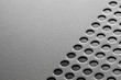 Hole punched metal
