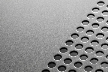 Hole punched metal