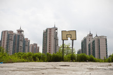 Basketball Court Soon To Be Invaded By Real Estate Development