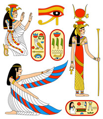 Poster - Egyptian goddess Isis