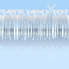 Wall Mural - deer