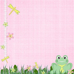 Background for children card